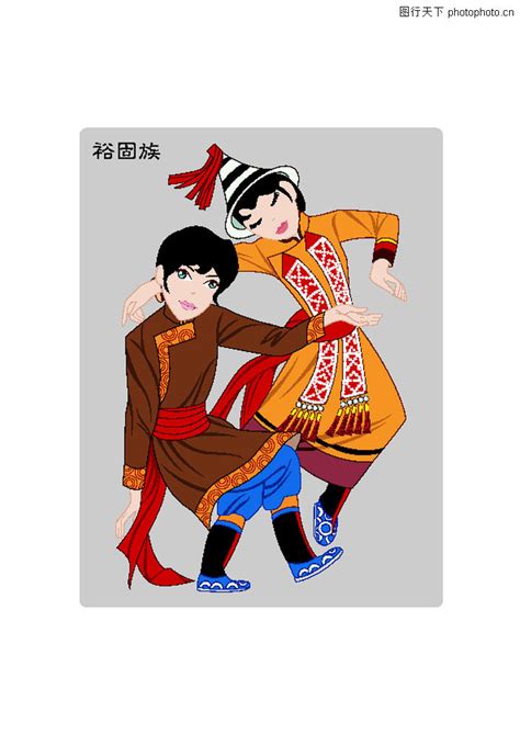 中国五十六个民族0047-中国传统图-中国传统图库-少数民族-图行天下素材网