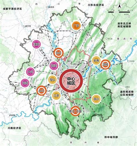 重磅发布!重庆主城最新规划图出炉_房产资讯_房天下