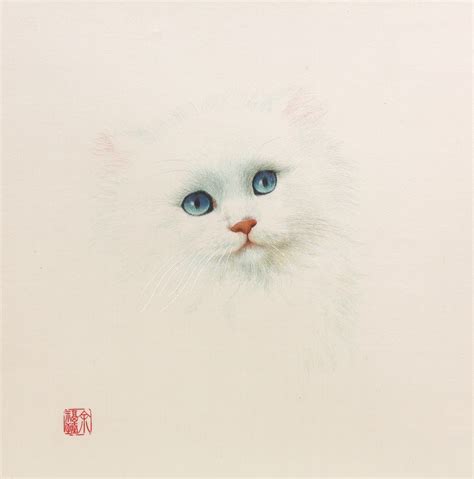 《白猫、黑猫》_ 馆藏展示_南昌市中国工艺美术大师博物馆