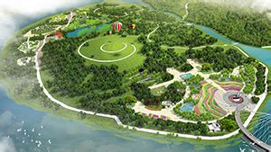 增城挂绿湖广场体育文化配套设施项目,园林景观,工程案例,广东省华城建筑设计有限公司