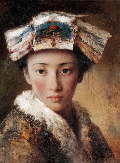 欣赏｜他画的西藏女孩，美得孤高、坚韧！_深圳新闻网