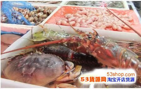 海鲜市场海产品海鲜名片图片_名片|卡券_编号10873315_红动中国