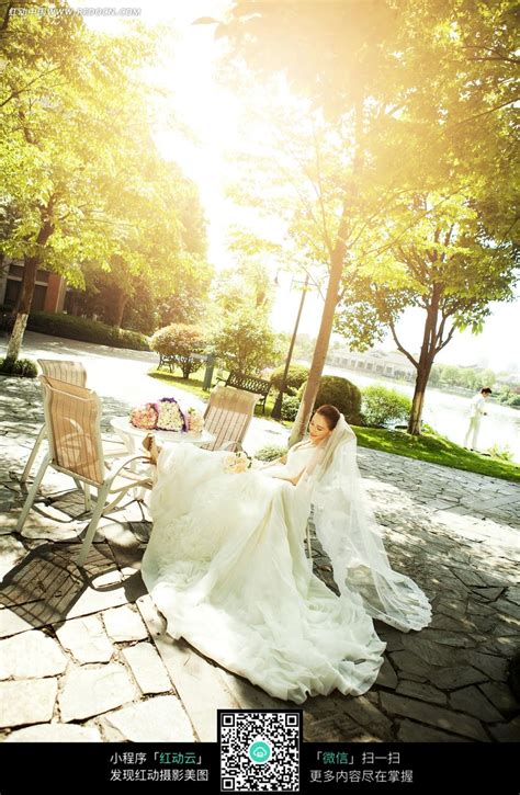 穿婚纱的美女写真摄影图片免费下载_红动中国