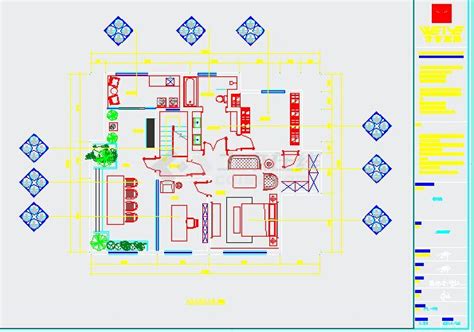 【遂宁】住宅楼家装平面施工图纸设计_住宅小区_土木在线