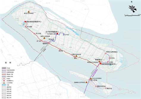 长兴岛地铁规划站点图,2020崇明地铁规划图,上海长兴岛规划(第4页)_大山谷图库