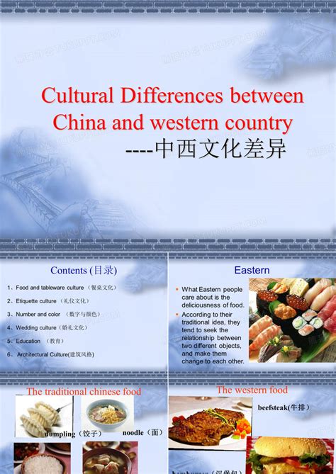 “中西文化差异”PPT模板下载_编号lkpwjnmj_熊猫办公