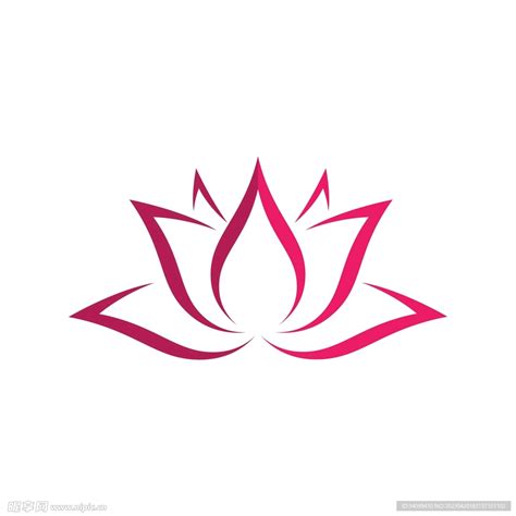 莲花logo设计图__广告设计_广告设计_设计图库_昵图网nipic.com
