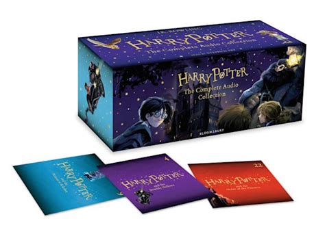 Harry Potter The Complete Audio Collection: : J.K. Rowling: Bloomsbury ...