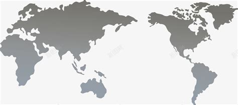 白色地图图片