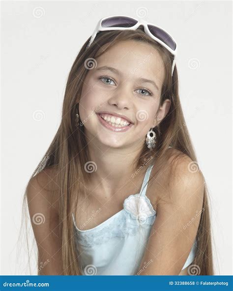 Teen girl stock image. Image of teen, interesting, yellow - 11536377