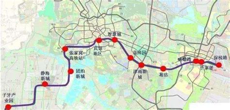 津南天嘉湖未来规划,2030天津地铁规划图,津南八里台地铁规划(第5页)_大山谷图库
