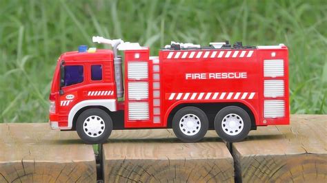 儿童玩具车合集：消防车玩具总动员消防车灭火表演汽车模型_高清1080P在线观看平台_腾讯视频
