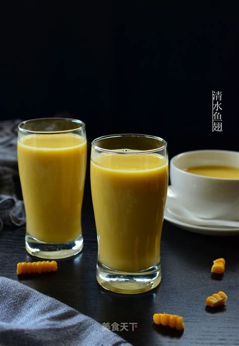 香甜玉米汁的做法_香甜玉米汁怎么做好吃图解-聚餐网