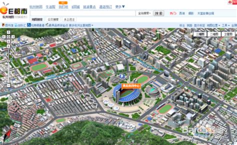 上海市区三维立体地图_MOGOD-站酷ZCOOL