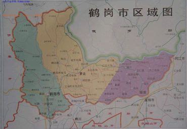 黑龙江省鹤岗市旅游地图 - 鹤岗市地图 - 地理教师网