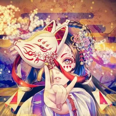 狐狸绘画古风头像女生版