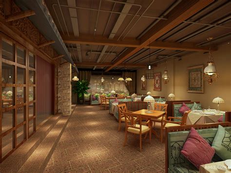 平顶山叶县宾馆中式餐厅设计方案-中餐厅设计-上海勃朗空间设计有限公司
