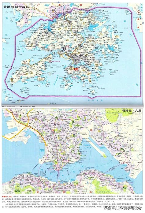 香港旅游地图·香港地图全图高清版-云景点