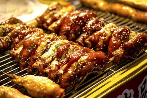 秘制烤猪手,中国菜系,食品餐饮,摄影,汇图网www.huitu.com
