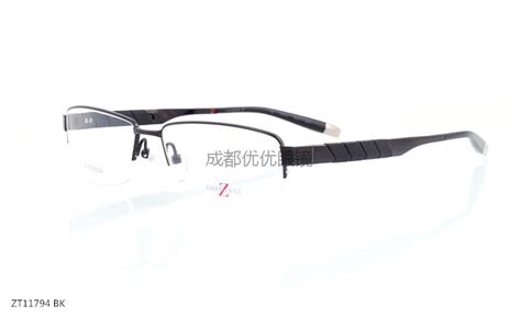 夏蒙眼镜架Z钛男款近视纯钛眼镜框ZT19803_品牌眼镜架_成都优优眼镜官方网