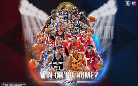 NBA季后赛壁纸——WIN OR GO HOME|UI|闪屏/壁纸|Kevin_Ng - 原创作品 - 站 ...