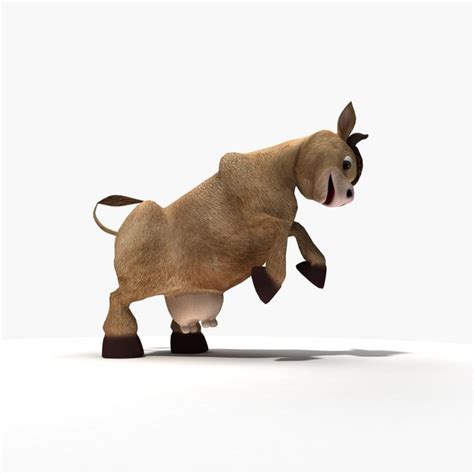 Vaca dos desenhos animados Modelo 3D - TurboSquid 884637