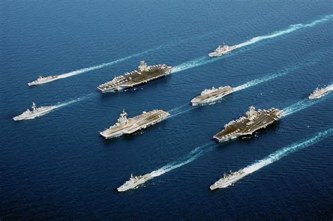 美国海军第七舰队到底有多强? 我们来看看它的编制