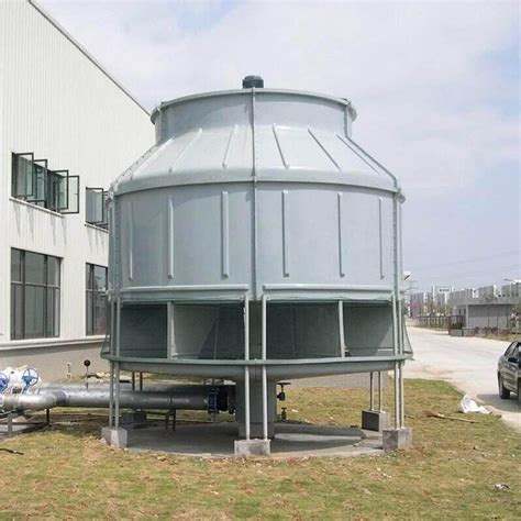 逆流式冷却水塔 圆形冷却塔 工业闭式凉水塔 30t冷却塔-阿里巴巴
