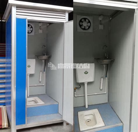 彩钢板移动厕所_移动厕所系列_广西高景钢结构工程有限公司