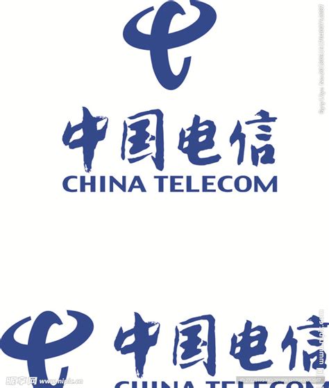 中国电信logo设计图__海报设计_广告设计_设计图库_昵图网nipic.com