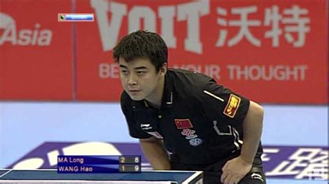 2011乒联巡回赛总决赛 马龙vs王皓 乒乓球完整