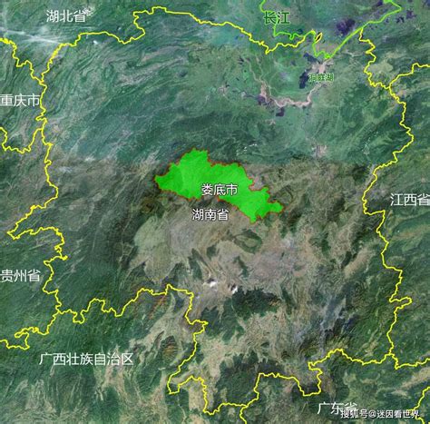 7张地形图，快速了解湖南省娄底市辖的5个区县市-搜狐大视野-搜狐新闻