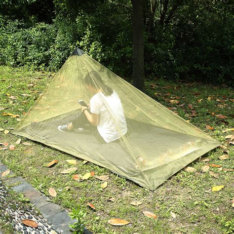 批发户外用品单人露营三角蚊帐便携式防蚊虫旅游休闲帐篷-阿里巴巴