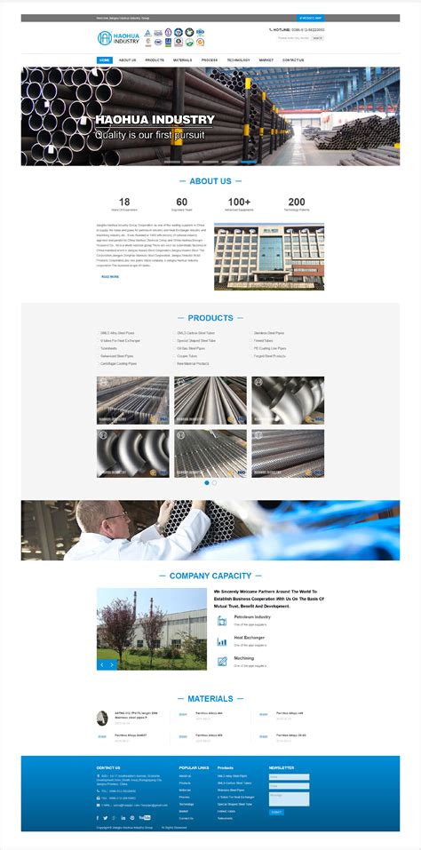Jiangsu Haohua Industry Group品牌网站设计制作-网站建设制作-优点品牌设计-