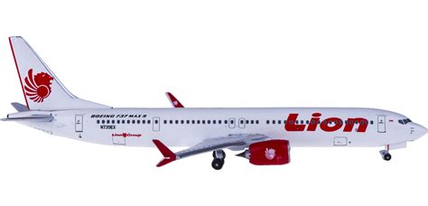 AC419331 Lion Air 狮子航空 Boeing 737 MAX 9 N739EX AeroClassics 1:400 -飞机模型世界