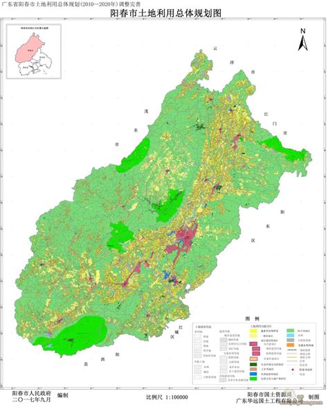 关于《广东省阳春市土地利用总体规划（2010-2020年）调整完善方案》的公告-阳春市人民政府门户网站