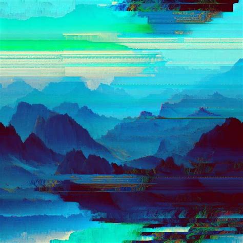 【神秘艺术家Dao Bomb】以数字303重构中国“青绿山水”-数艺网