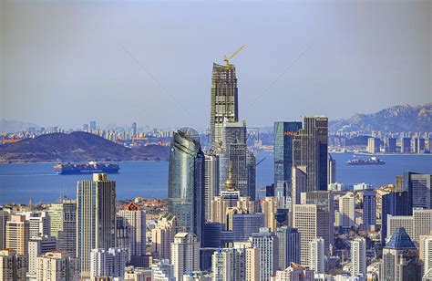 青岛2020年建成369米高楼，山东“第一高”将再易主|海天中心|塔楼|青岛_新浪新闻