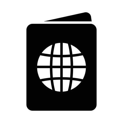 Passport Vector Glyph Icon For Personal And Commercial Use. 29367376 ...
