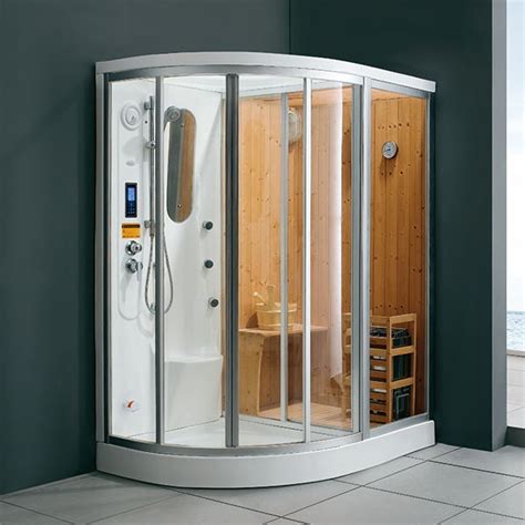 干湿蒸连体淋浴蒸汽房 M-8269|蒸汽淋浴房|广州德诺泳池设备有限公司