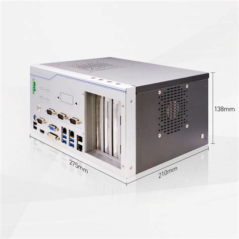 研越工控 MIC-ITX01B ITX机箱 工控机箱 10个COM 带PCI 工业机箱-阿里巴巴