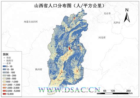 山西省人口密度数据产品-行业新闻-地理国情监测云平台