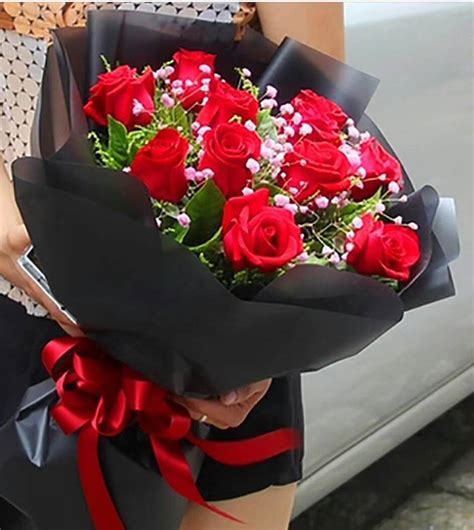 11朵红玫瑰花束， 严格按图做订单详情-花娃-中国最大花店加盟平台