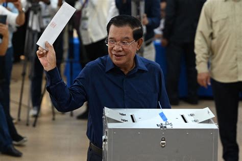 柬埔寨今日大选投票，洪森领导的柬埔寨人民党无主要竞争对手_全球速报_澎湃新闻-The Paper