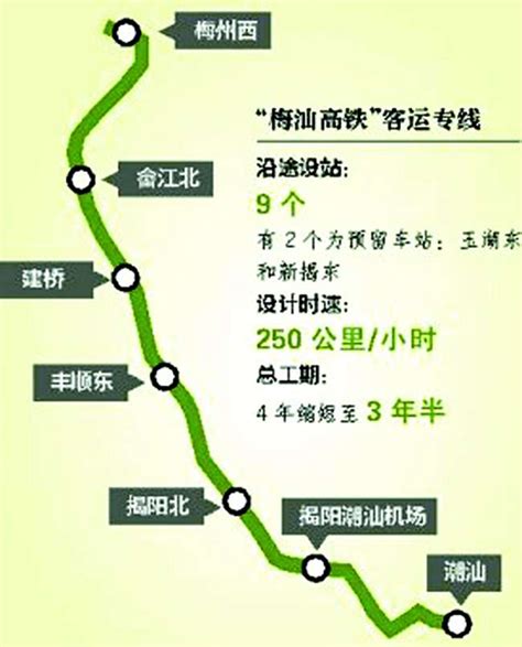 梅州高铁详细路线图,梅州西站,广州到梅州高铁线路图_大山谷图库