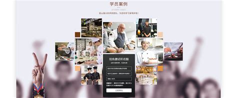 蓝山国际西点咖啡学院案例欣赏_北京天晴创艺网站建设网页设计公司