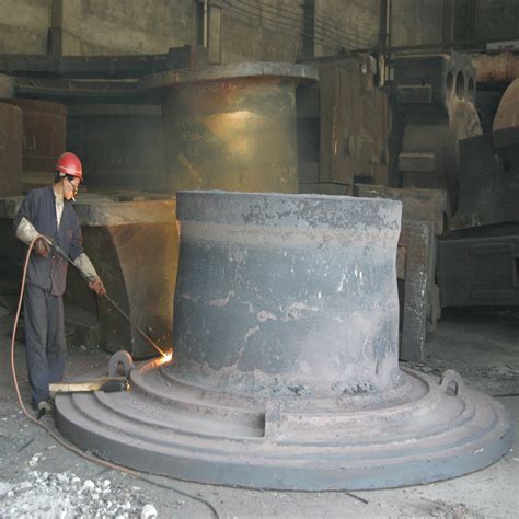 来图定制矿山机械磨机中空轴铸钢件河北厂家定制中空轴大铸钢件-阿里巴巴
