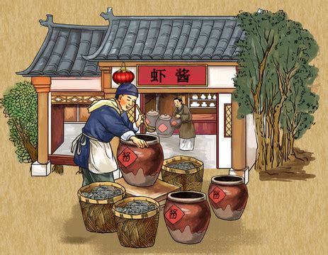 古代小吃店铺,传统文化,文化艺术,摄影素材,汇图网www.huitu.com
