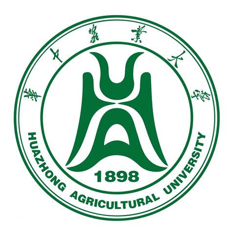 华中农业大学校徽标志logo设计图片与含义_深圳vi设计公司