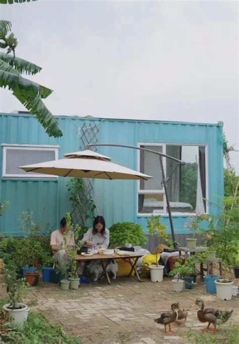 广州夫妻把17㎡集装箱当婚房，从零开始学种地、养鸭-36氪